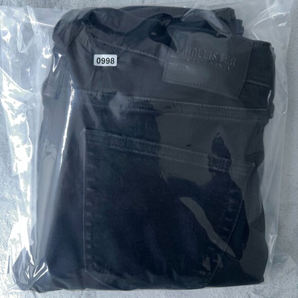 Hollister California Skinny Jeans Advanced Stretch Womens Black Size W30XL32 - Picture 10 of 10